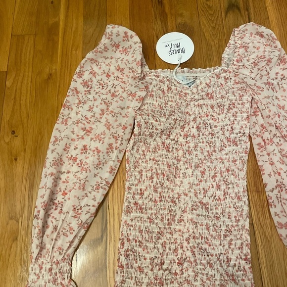 NWT Princess Polly Pink Floral Dress Size 4 - Picture 4 of 9